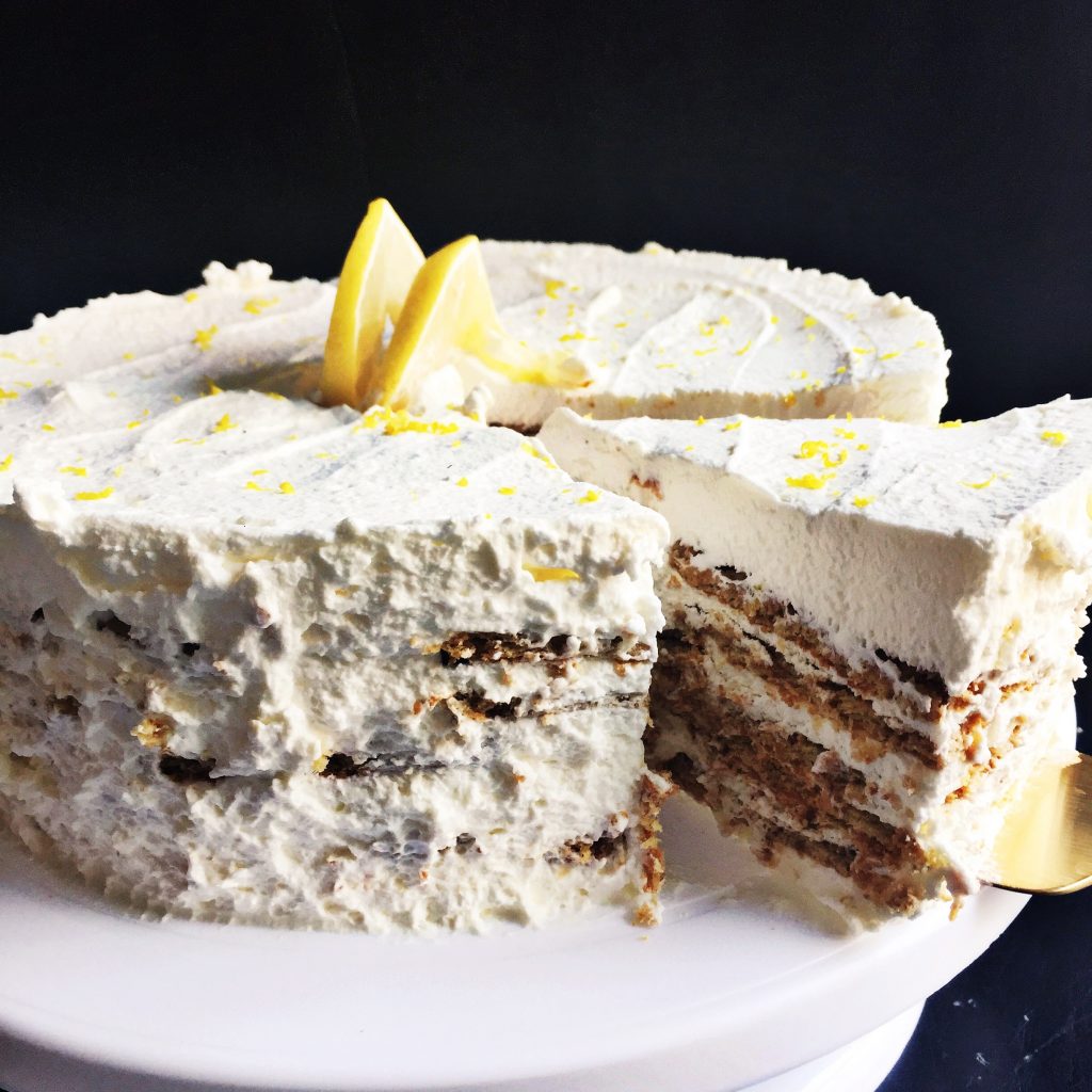 Graham Cracker Lemon Icebox Cake Plum Street Collective