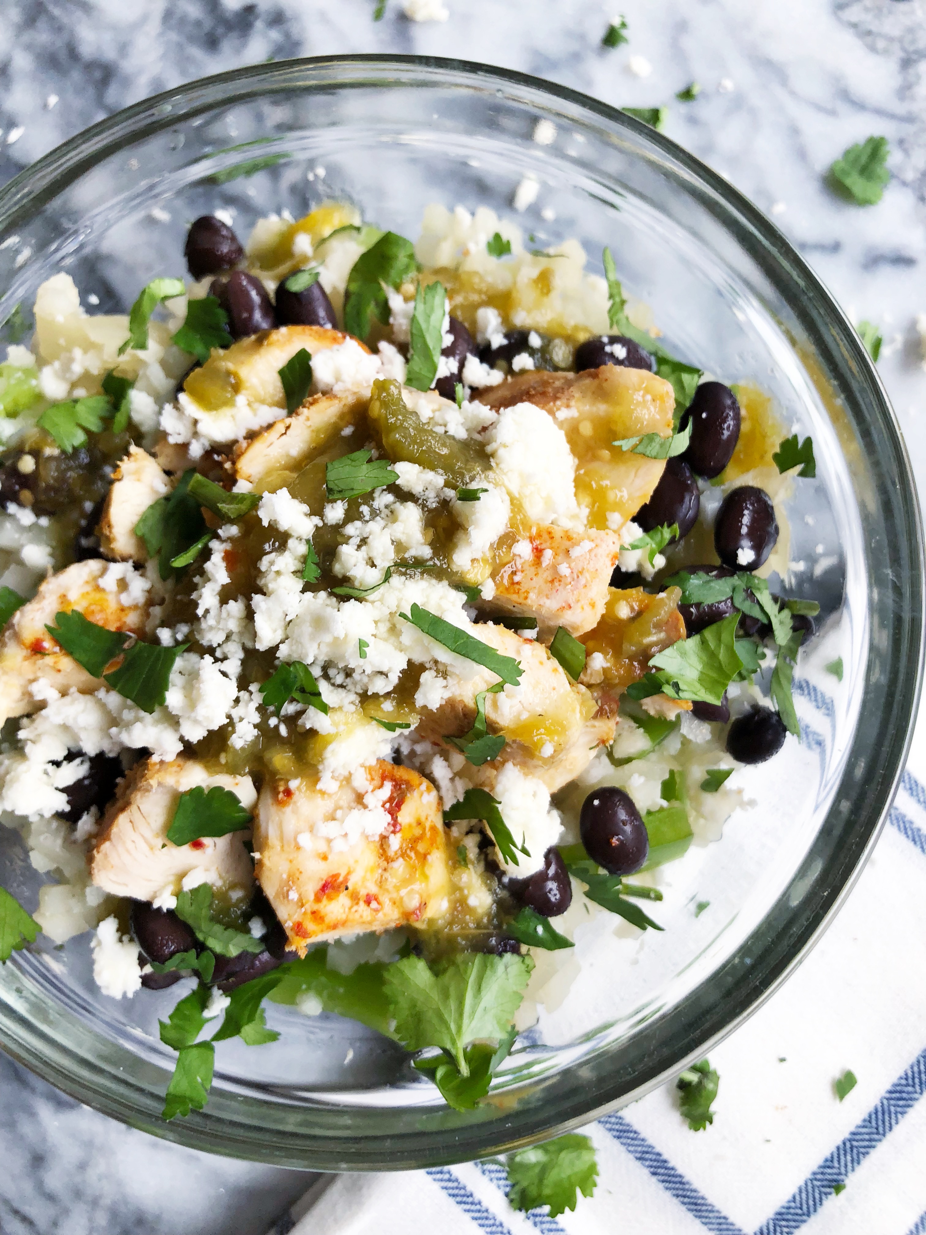 Cauliflower Rice Enchilada Bowls Plum Street Collective